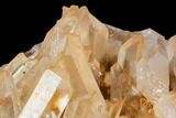 Tangerine Quartz Crystal Cluster - Madagascar #107074-2